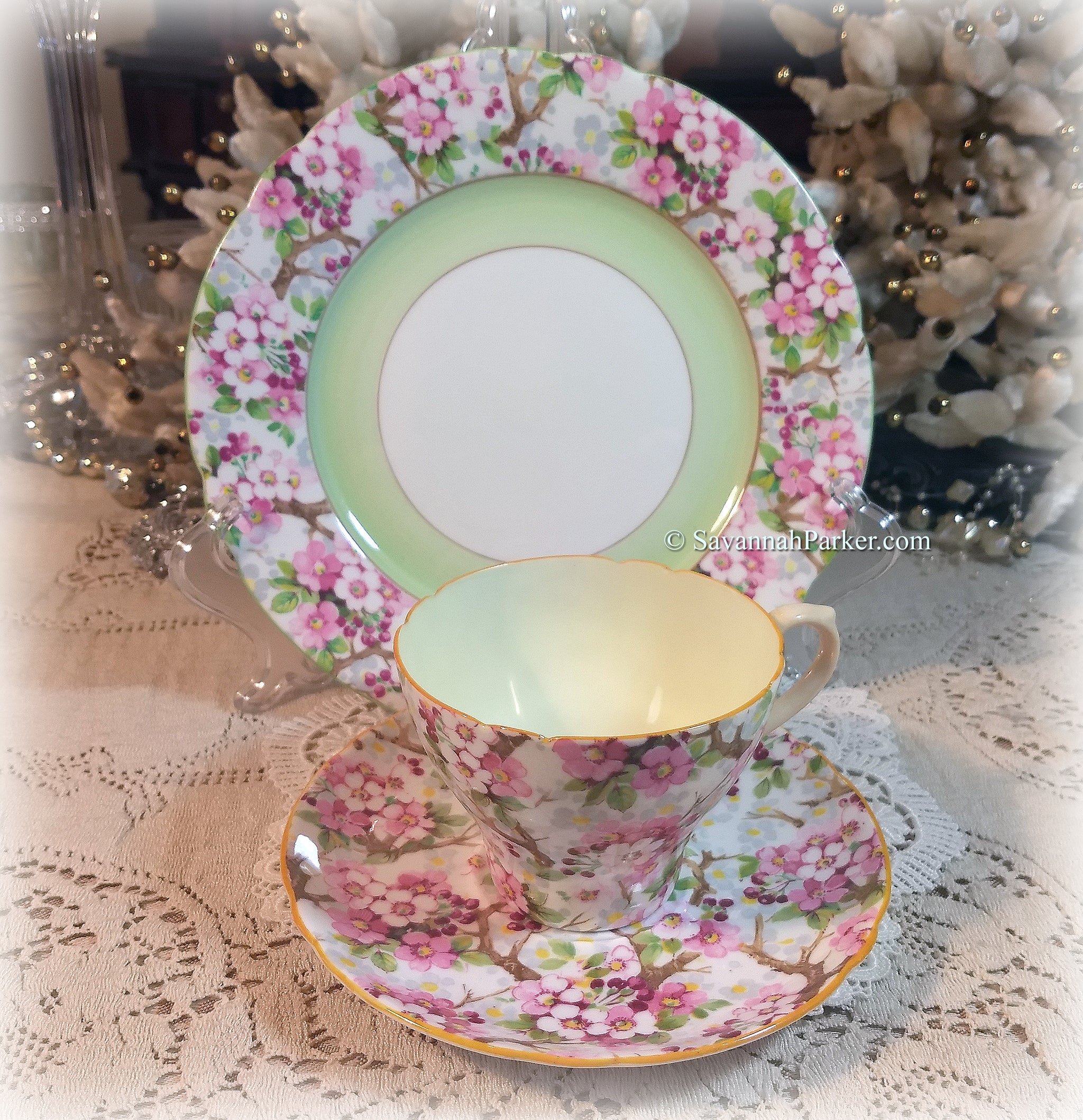 Fine bone shops China Shelley Cup/Saucer